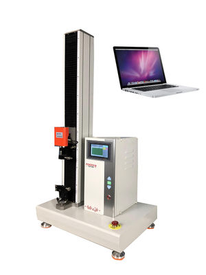 آلة اختبار التوتر الكهربائي نوع ، العرض الرقمي آلة اختبار الشد سحب ASTM D903