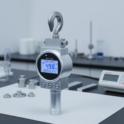 آلة اختبار التوتر السعة 50 كجم مع دقة ± 1٪ من قوة الاختبار وقياس النزوح 0.001 ملم لاختبار قوة الشد الدقيقة